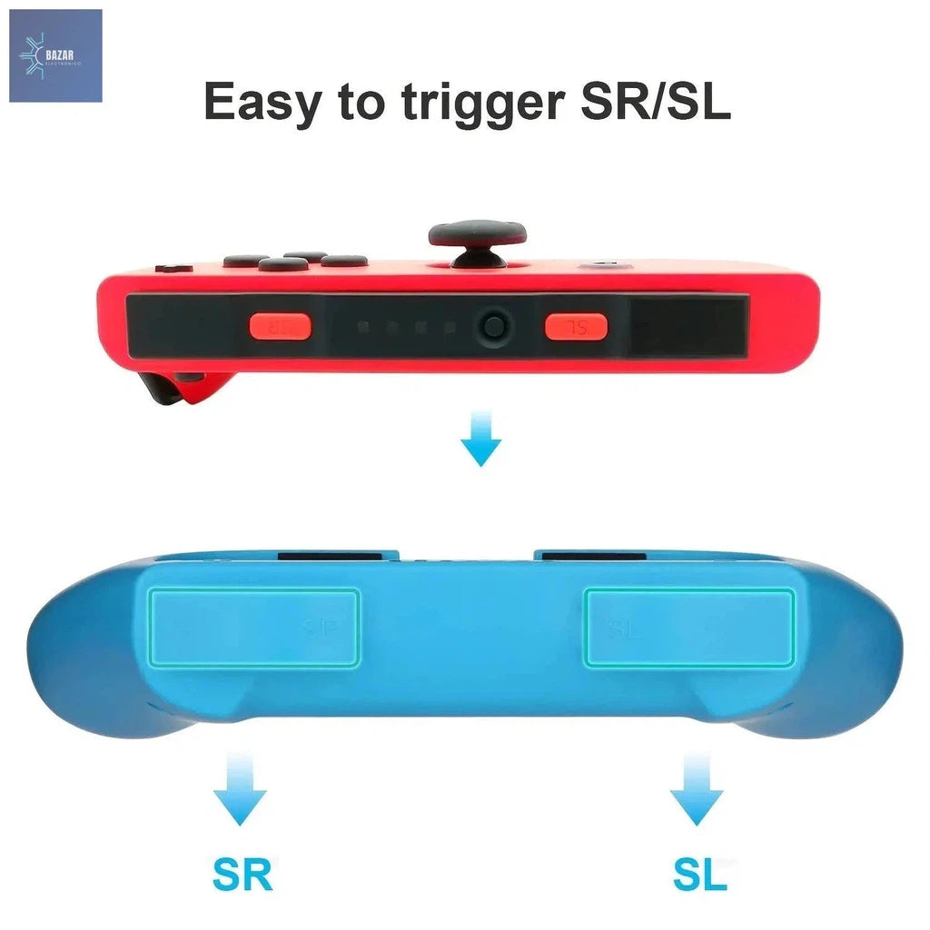 Agarres Ergonómicos para Joy Con de Nintendo: Mejora tu Control y Precisión en Juegos-BAZAR ELECTRONICO-BAZAR ELECTRONICO