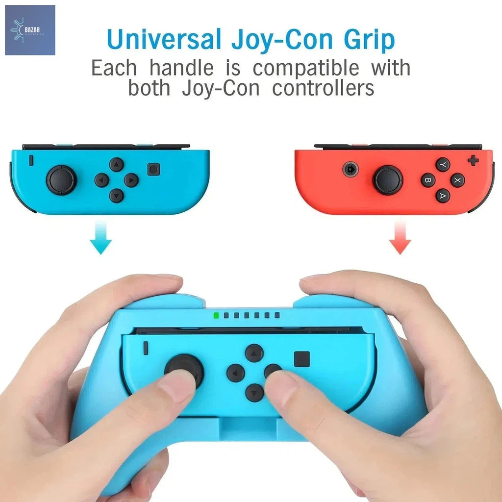 Agarres Ergonómicos para Joy Con de Nintendo: Mejora tu Control y Precisión en Juegos-BAZAR ELECTRONICO-BAZAR ELECTRONICO