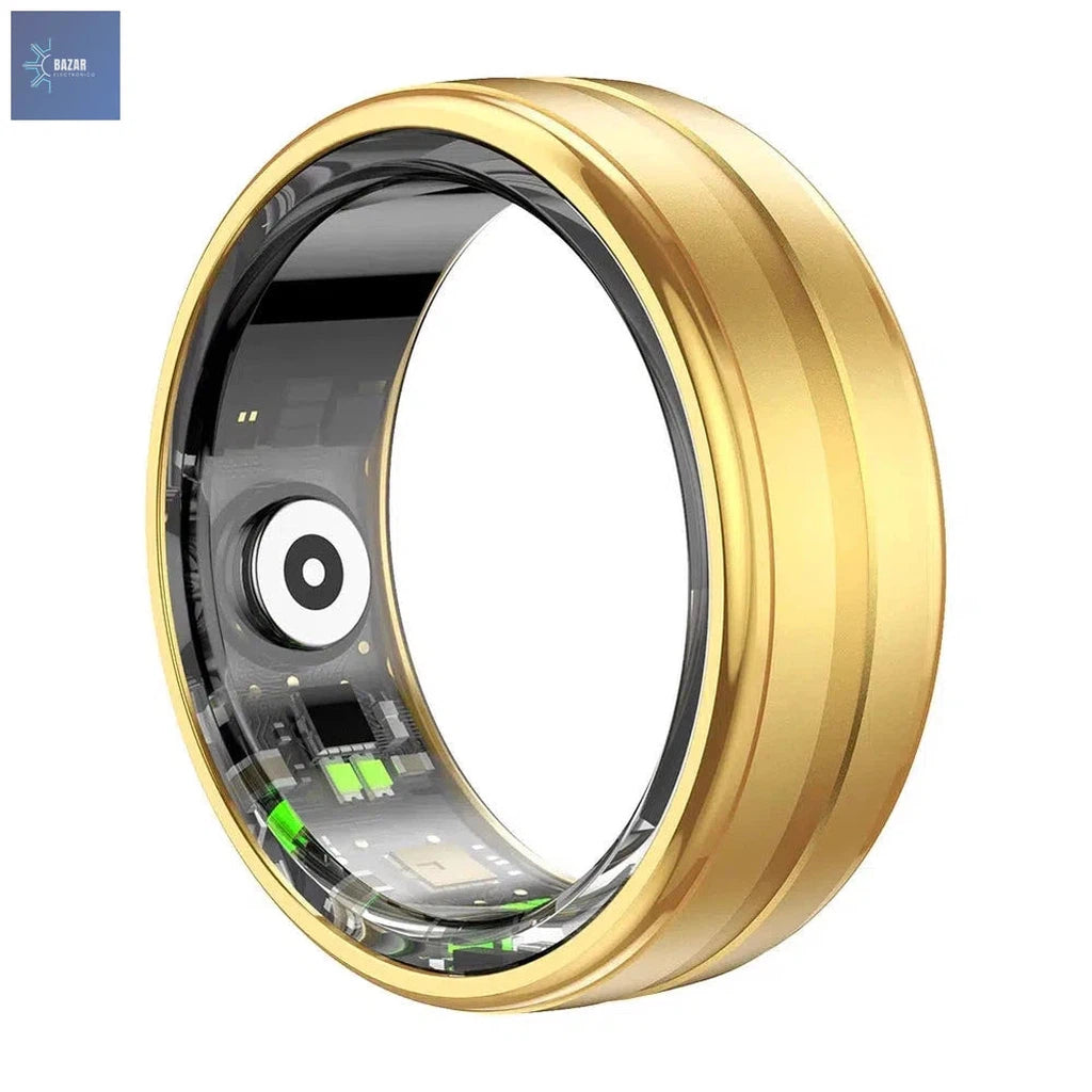 Anillo Inteligente COLMI R06: Monitoriza tu Salud 24/7 con Frecuencia Cardíaca y Oxígeno en Sangre-BAZAR ELECTRONICO-Gold-9-BAZAR ELECTRONICO