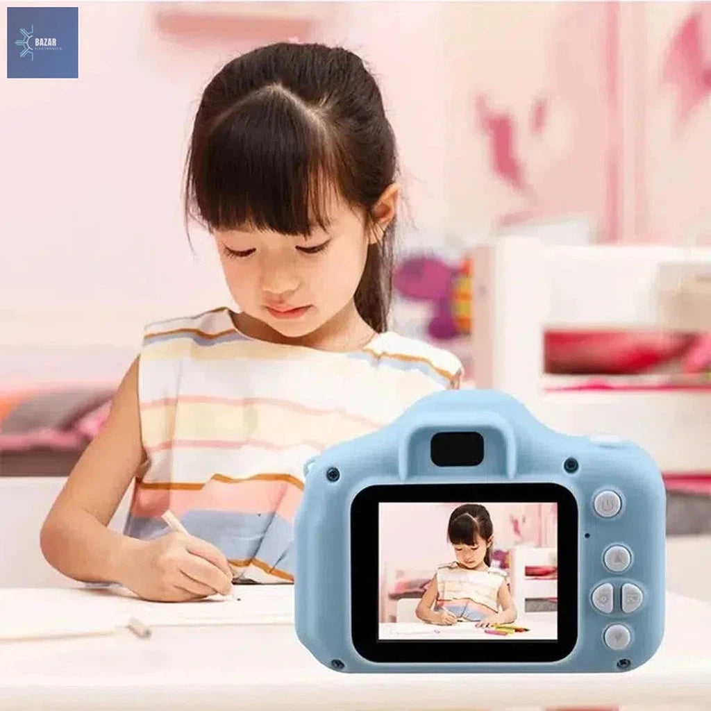 Cámara Digital para Niños Mini X2: Fotografía HD y Vídeos Divertidos para Pequeños Creadores-BAZAR ELECTRONICO-BAZAR ELECTRONICO