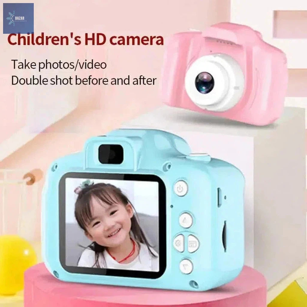 Cámara Digital para Niños Mini X2: Fotografía HD y Vídeos Divertidos para Pequeños Creadores-BAZAR ELECTRONICO-BAZAR ELECTRONICO