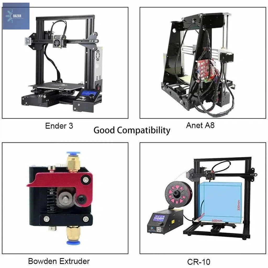 Conectores Neumáticos PC4-M6/M10 para Creality Ender 3/5 | Ajuste Preciso y Durabilidad en Impresoras 3D-BAZAR ELECTRONICO-BAZAR ELECTRONICO