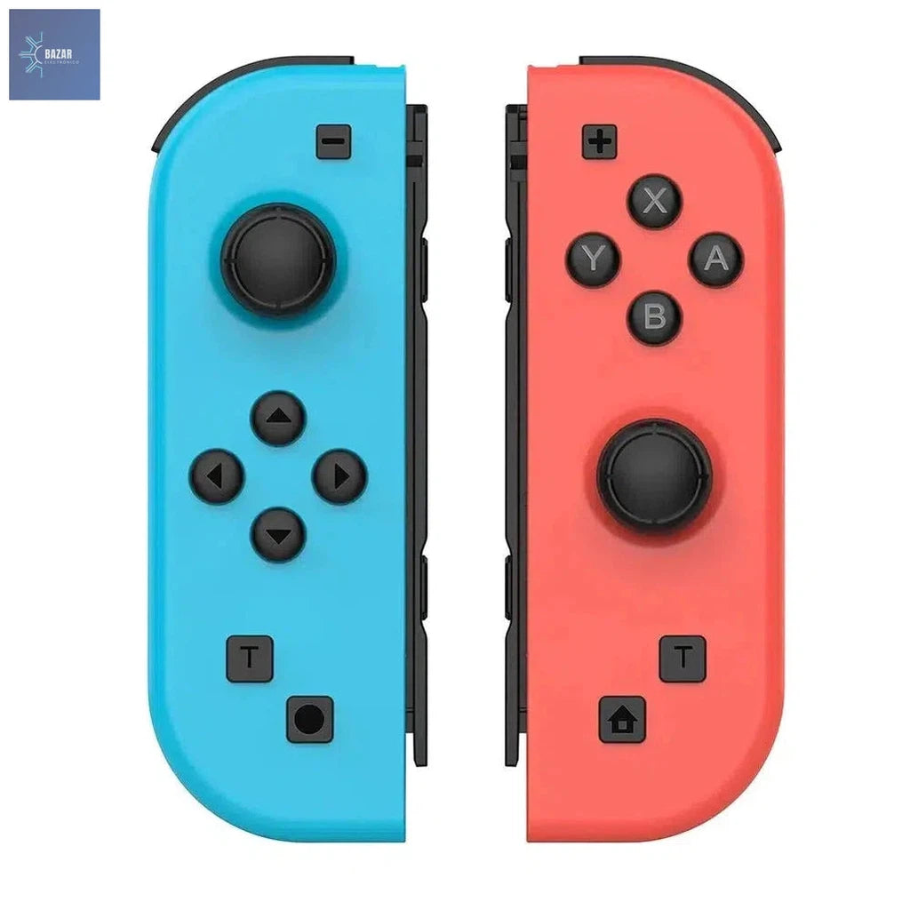 Controlador Joy Pad Inalámbrico para Nintendo Switch: Precisión, Comodidad y Función Turbo para una Experiencia de Juego Superior-BAZAR ELECTRONICO-Blue Red-BAZAR ELECTRONICO