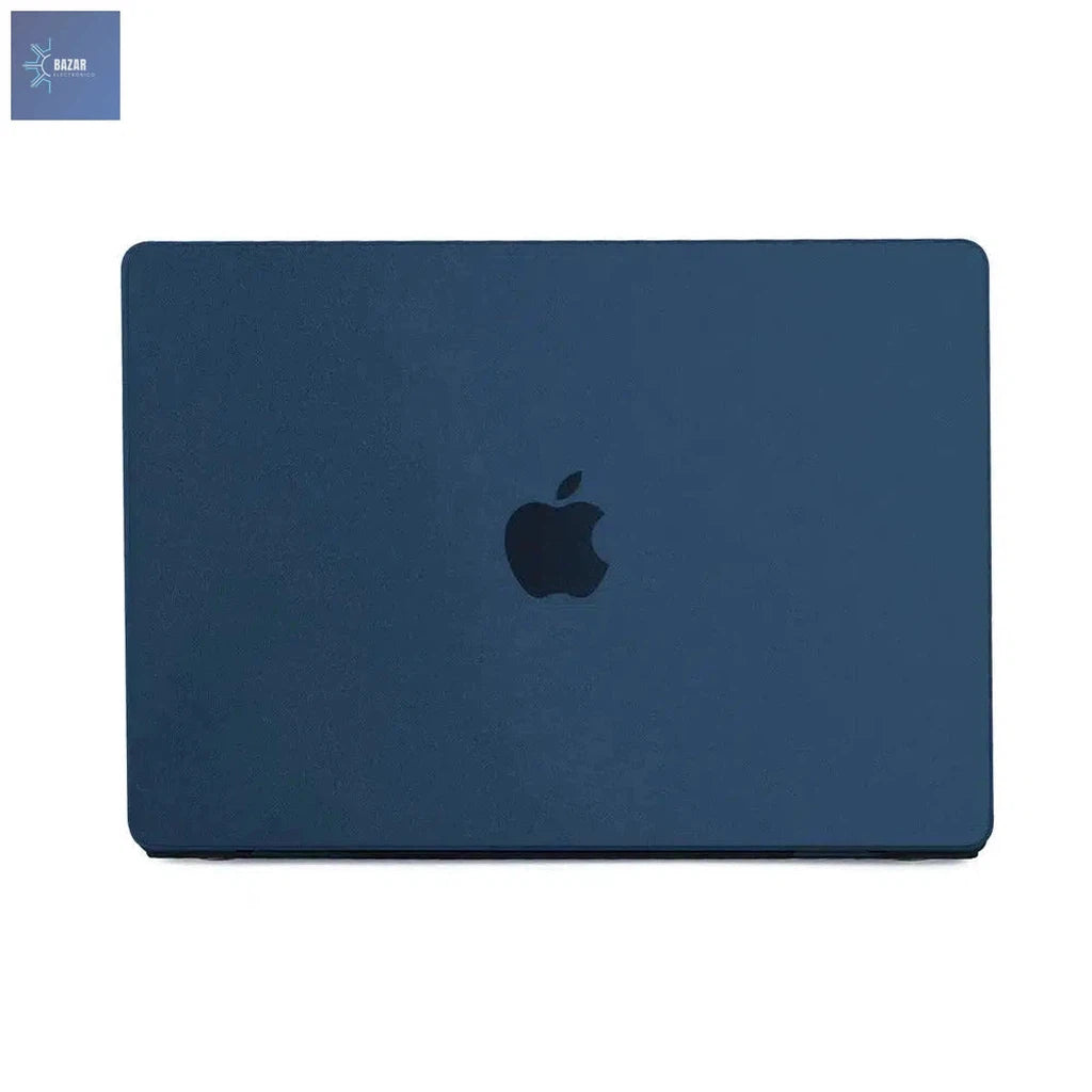 Funda Rígida Ultrafina para MacBook: Protección Ligera y Elegante para Modelos Pro y Air-BAZAR ELECTRONICO-Sea Blue-Air 13.6 A2681 A3113-BAZAR ELECTRONICO