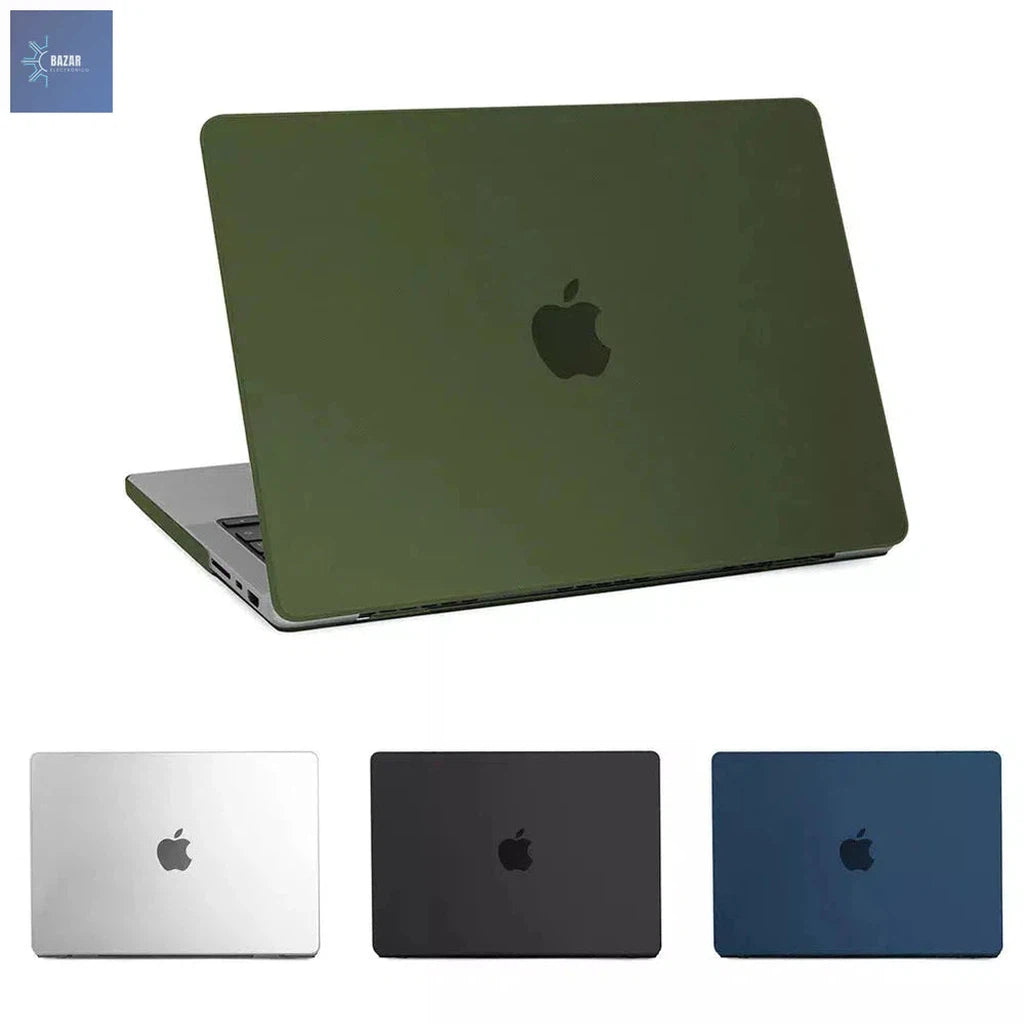 Funda Rígida Ultrafina para MacBook: Protección Ligera y Elegante para Modelos Pro y Air-BAZAR ELECTRONICO-BAZAR ELECTRONICO