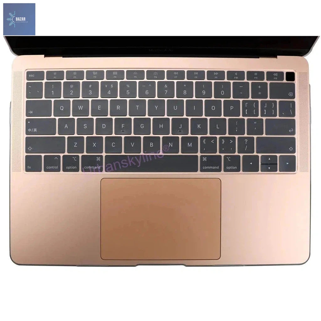 Funda de Teclado de Silicona para MacBook: Protección Antipolvo y Antiderrames para MacBook Air y Pro-BAZAR ELECTRONICO-BAZAR ELECTRONICO