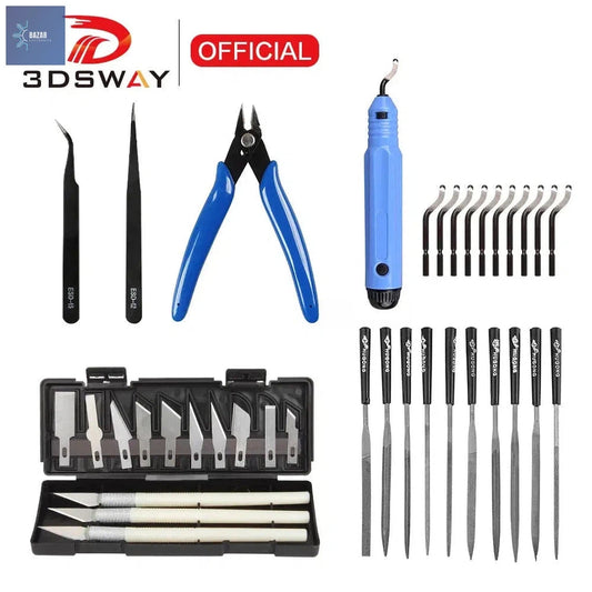 Kit de Cuchillo de Desbarbado 3dsway para Impresiones 3D | Precisión y Acabados Profesionales-BAZAR ELECTRONICO-Model Trimming Kit-BAZAR ELECTRONICO