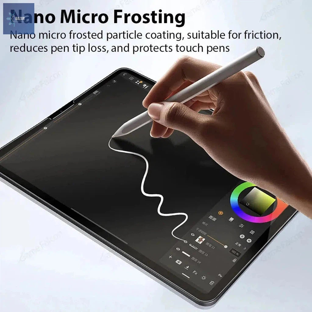 Protector de Pantalla Mate para iPad | Sensación de Escritura en Papel y Protección Antirreflejos-BAZAR ELECTRONICO-BAZAR ELECTRONICO