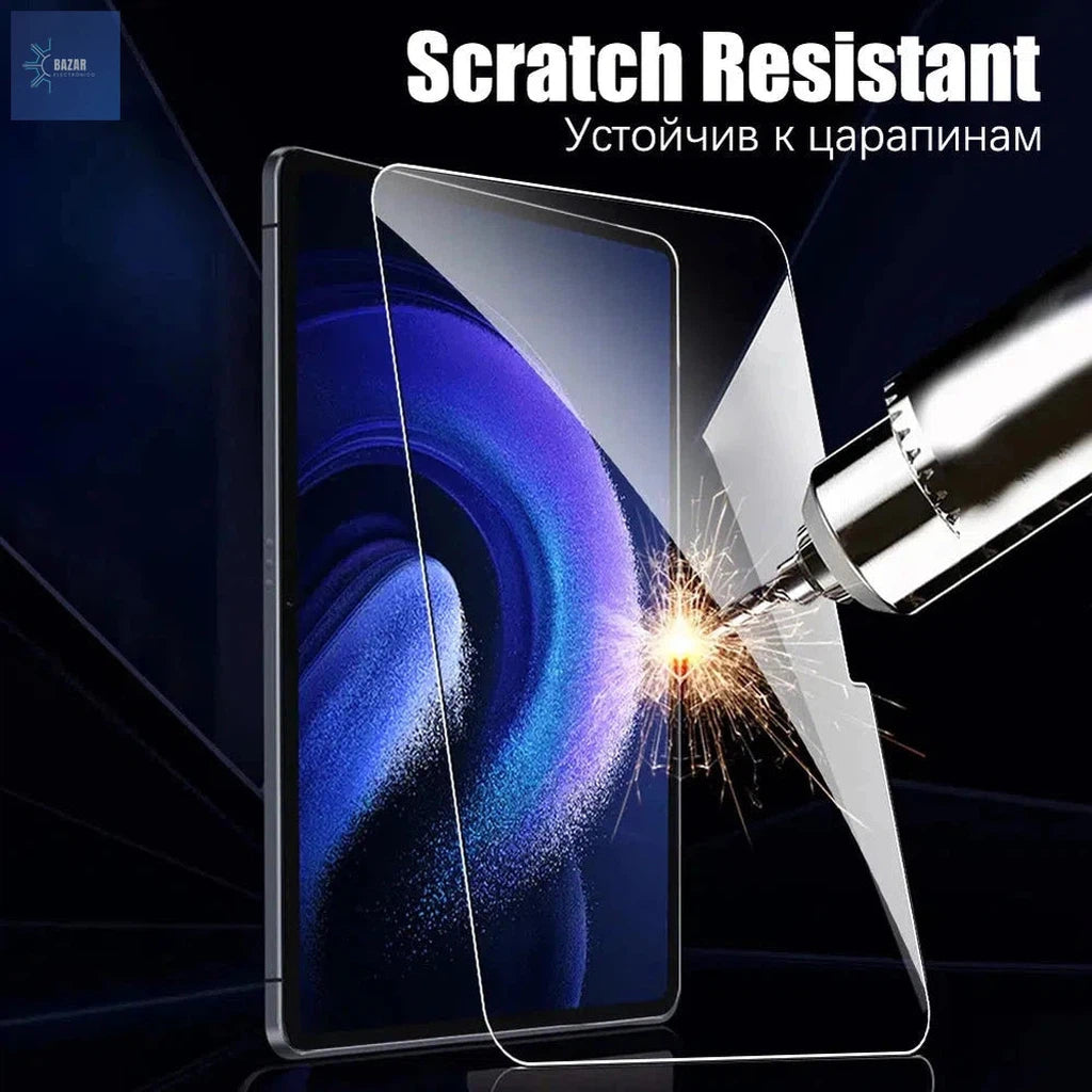 Protector de Pantalla de Vidrio Templado para Xiaomi Pad 6/5 Pro | Protección Total y Alta Sensibilidad-BAZAR ELECTRONICO-BAZAR ELECTRONICO