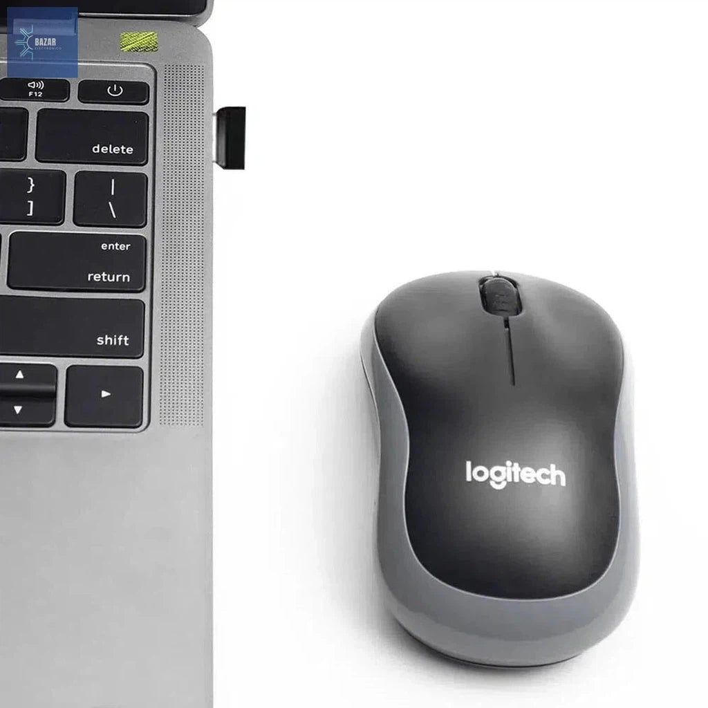 Ratón Inalámbrico Logitech M185 | Conectividad 2.4 GHz y Diseño Compacto para Uso Diario-BAZAR ELECTRONICO-BAZAR ELECTRONICO