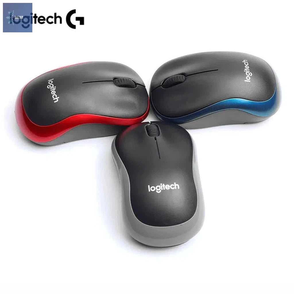 Ratón Inalámbrico Logitech M185 | Conectividad 2.4 GHz y Diseño Compacto para Uso Diario-BAZAR ELECTRONICO-BAZAR ELECTRONICO