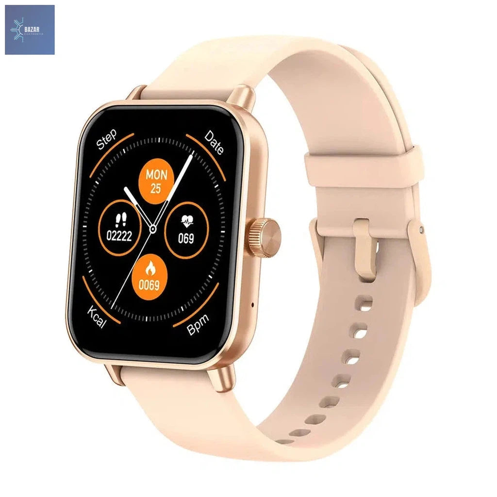 Reloj Inteligente COLMI P81: Estilo, Llamadas Bluetooth y Más de 100 Modos Deportivos-BAZAR ELECTRONICO-Gold-BAZAR ELECTRONICO