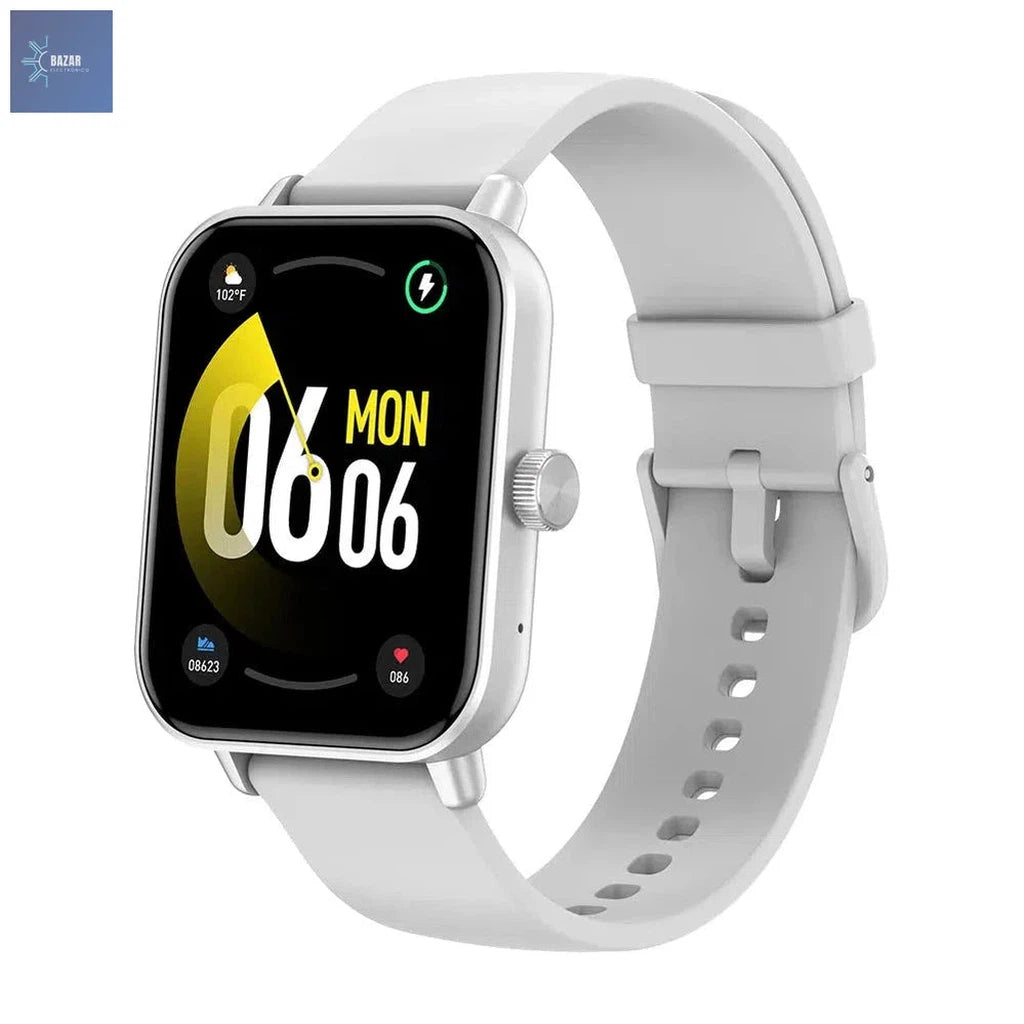 Reloj Inteligente COLMI P81: Estilo, Llamadas Bluetooth y Más de 100 Modos Deportivos-BAZAR ELECTRONICO-Silver-BAZAR ELECTRONICO