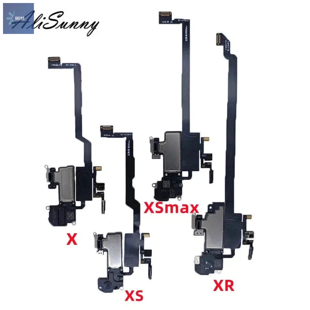 Repuesto de Auricular Frontal y Sensor de Proximidad para iPhone 11/12/X/XS/XR | Solución para Fallos de Audio y Detección-BAZAR ELECTRONICO-BAZAR ELECTRONICO