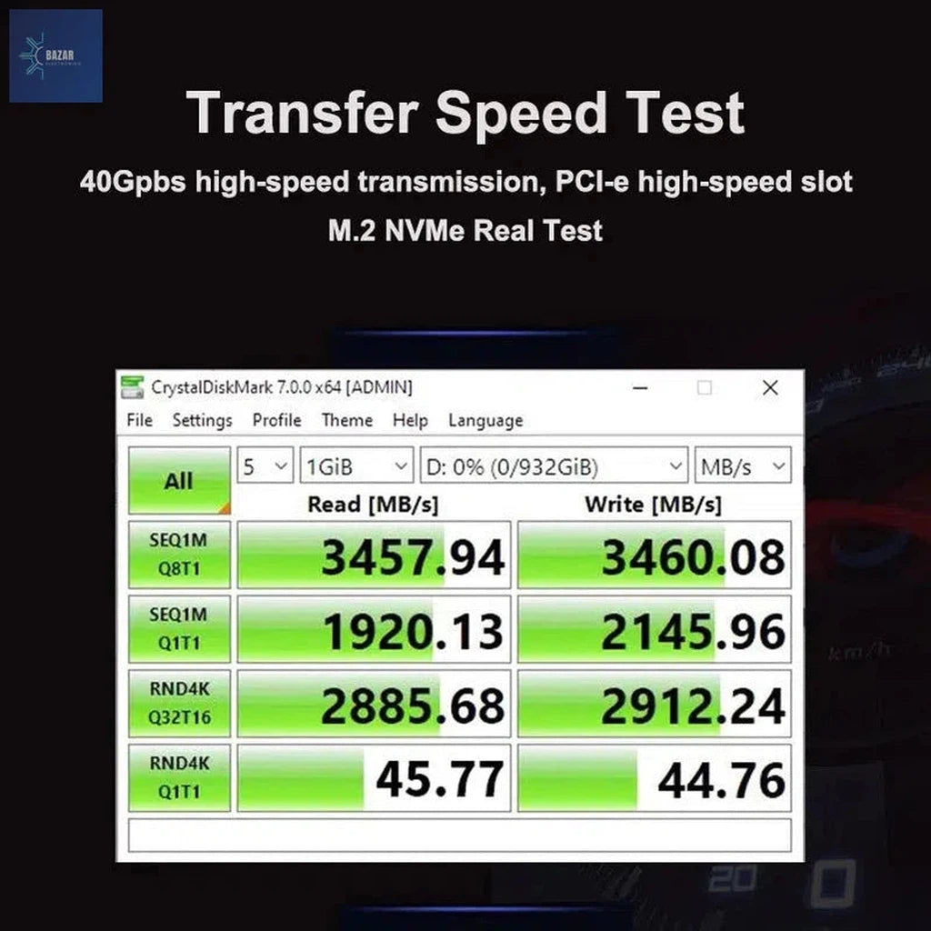 Tarjeta Adaptadora M.2 NVMe a PCIe 4.0 X1/X4 | Expansión de Almacenamiento con Velocidad de 64Gbps-BAZAR ELECTRONICO-BAZAR ELECTRONICO